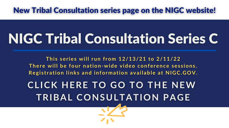 Dear Tribal Leader Letter: Consultation Series C Update