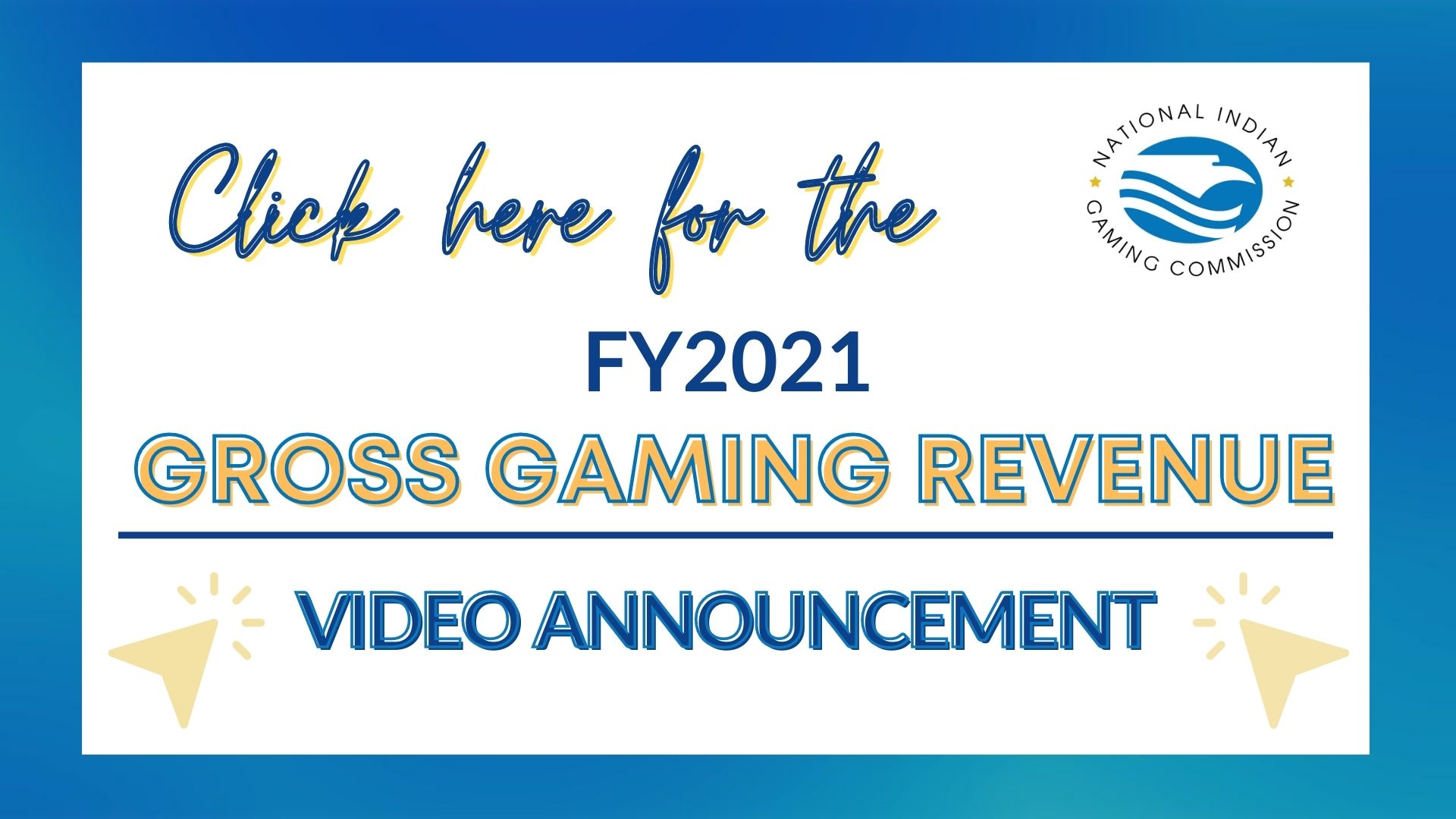 FY 2021 Gross Gaming Revenue Video Announcement