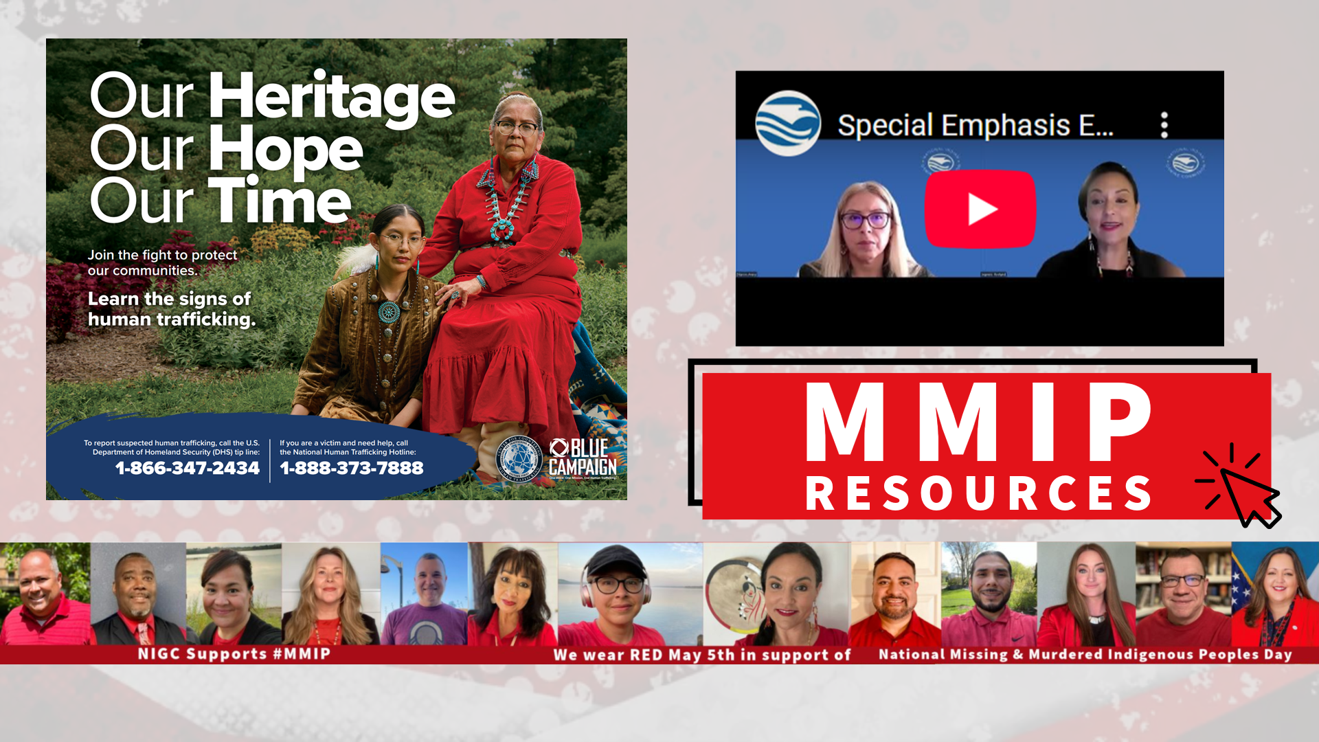 National Day of Awareness for Missing and Murdered Indigenous Persons