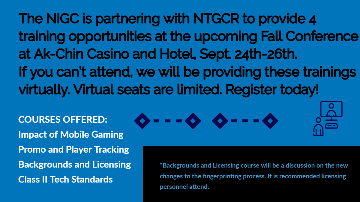 NIGC Virtual Stream @ NTGC/R Fall Conference