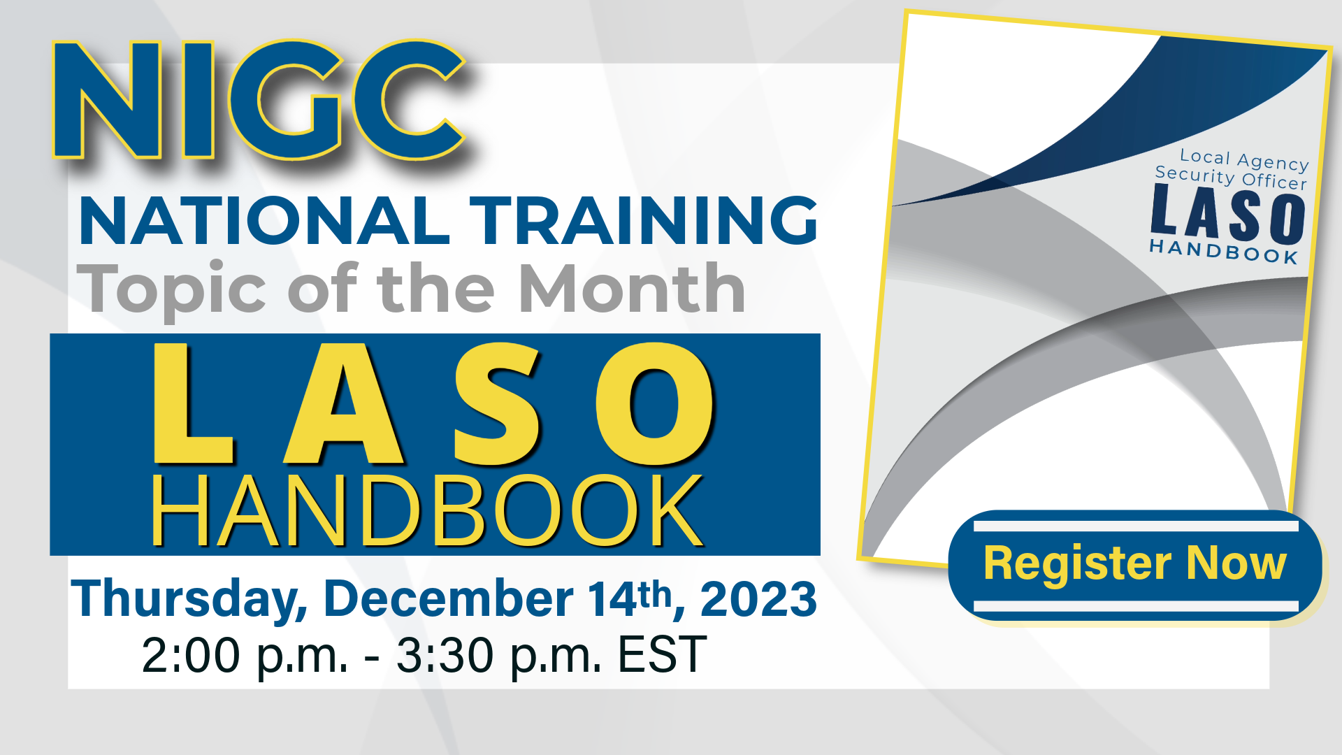 NTTM: LASO Handbook