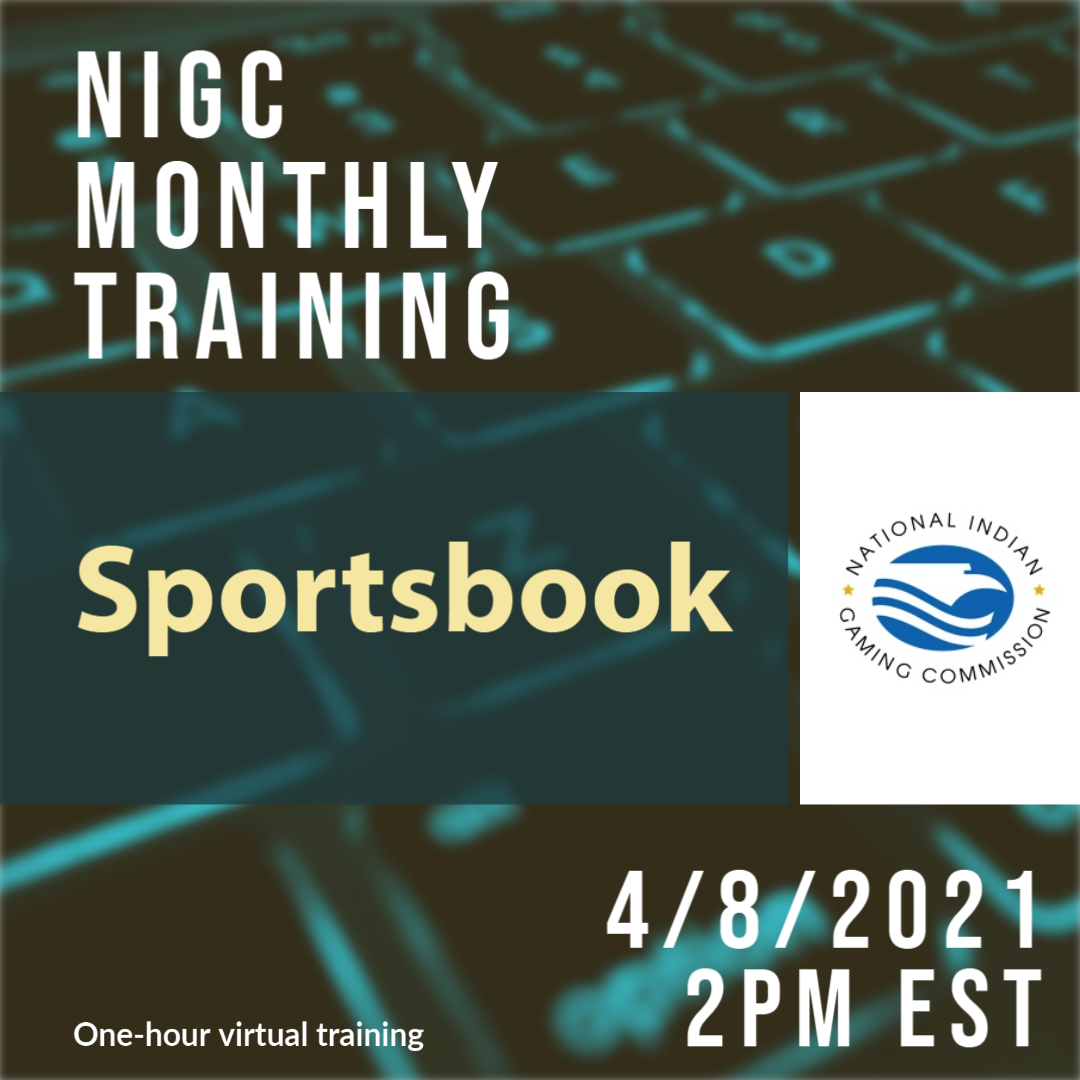 NIGC Monthly Training: Sportsbook