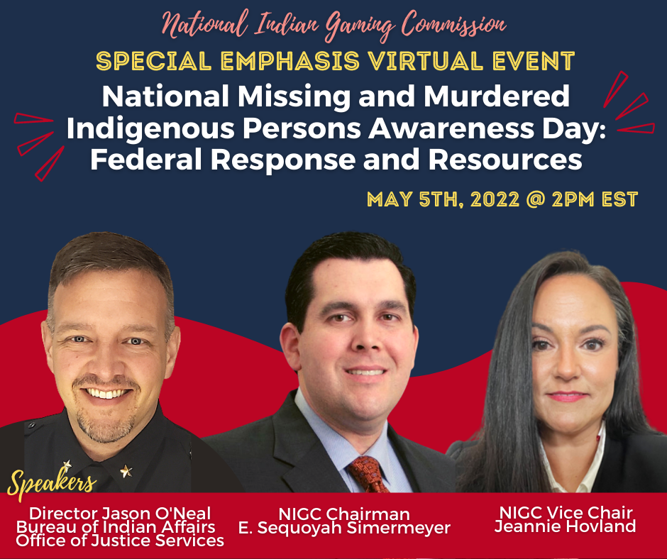 National Missing and Murdered Indigenous Persons Awareness Day: Federal Response and Resources